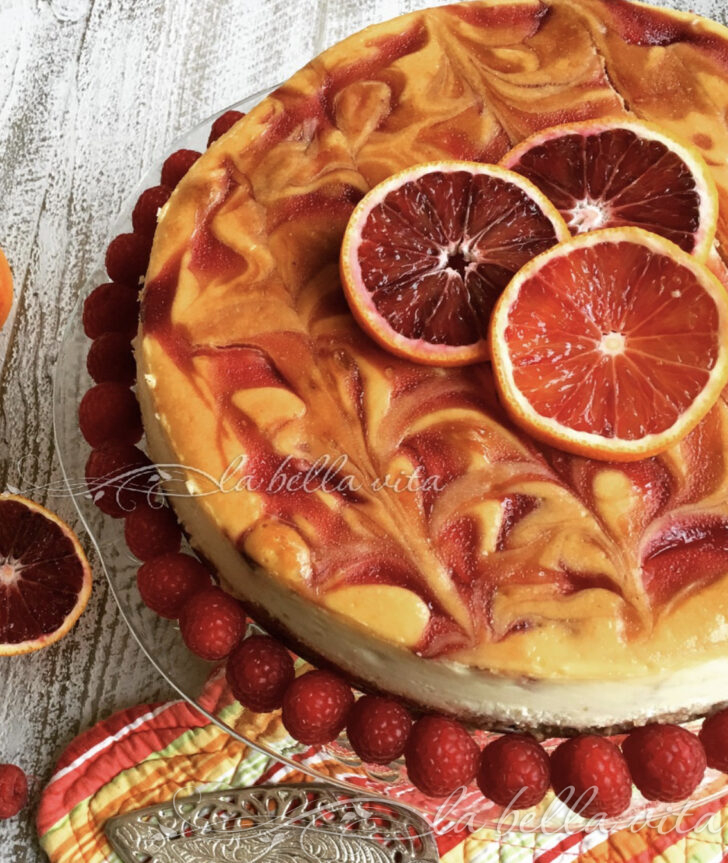 Blood Orange Cheesecake